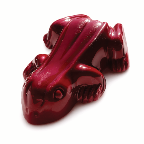 Burgundy Milk Chocolate Frog - Wholesale Box (45 Units)