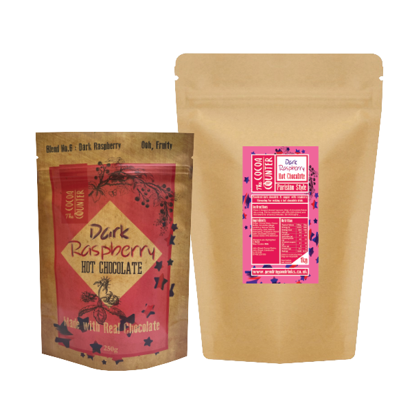 Raspberry Hot Chocolate Flakes