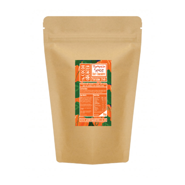 Luxury Pumpkin Spice Hot Chocolate Flakes