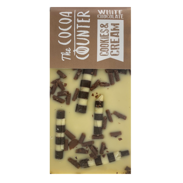 Luxury Cookies and Cream Chocolate Bar