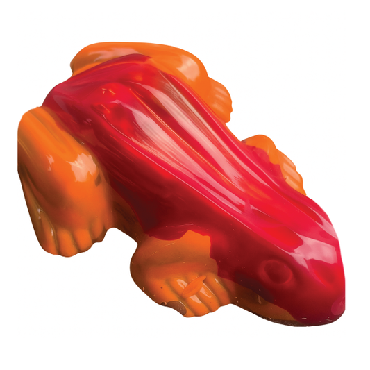 Orange & Red Milk Chocolate Frog - Wholesale Box (45 Units)