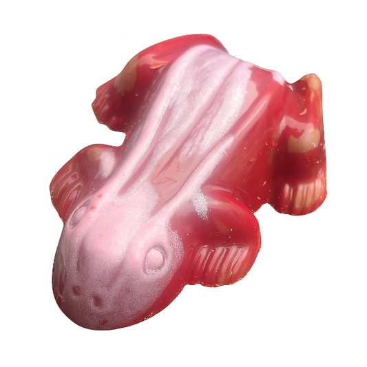Pink & Red Milk Chocolate Frog - Wholesale Box (45 Units)