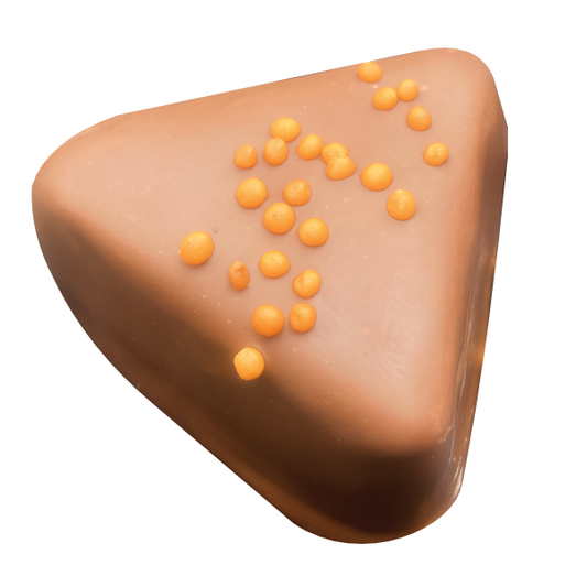 Orange Crunch Chocolate Truffle - Wholesale Box (90 Units)