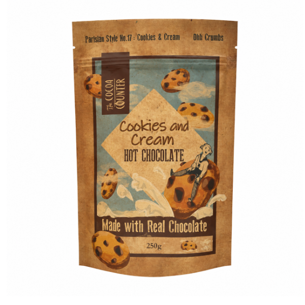 Luxury Cookies & Cream Hot Chocolate Flakes