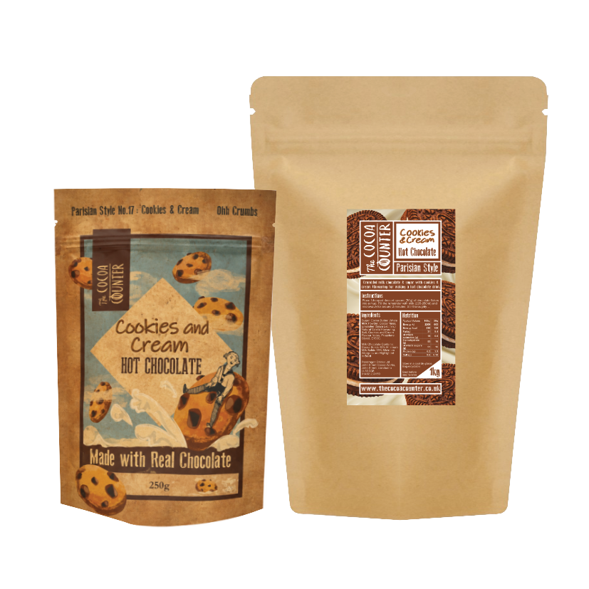 Luxury Cookies & Cream Hot Chocolate Flakes